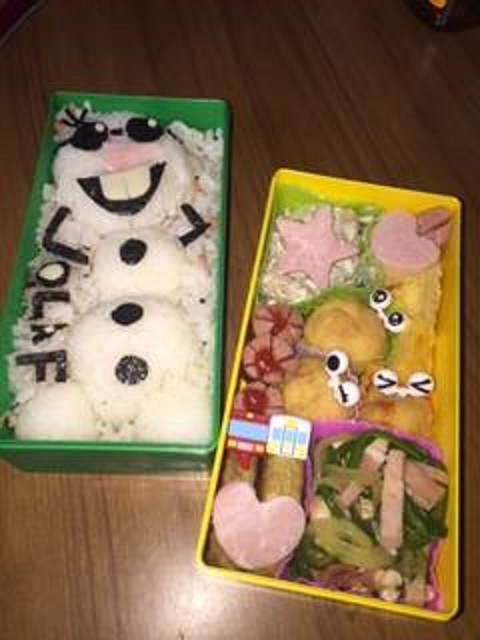 キャラ弁４－オラフ