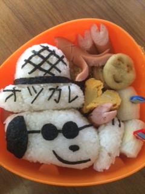 キャラ弁－スヌーピー２