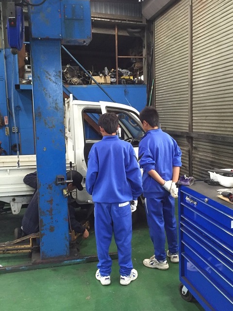 職場体験－整備